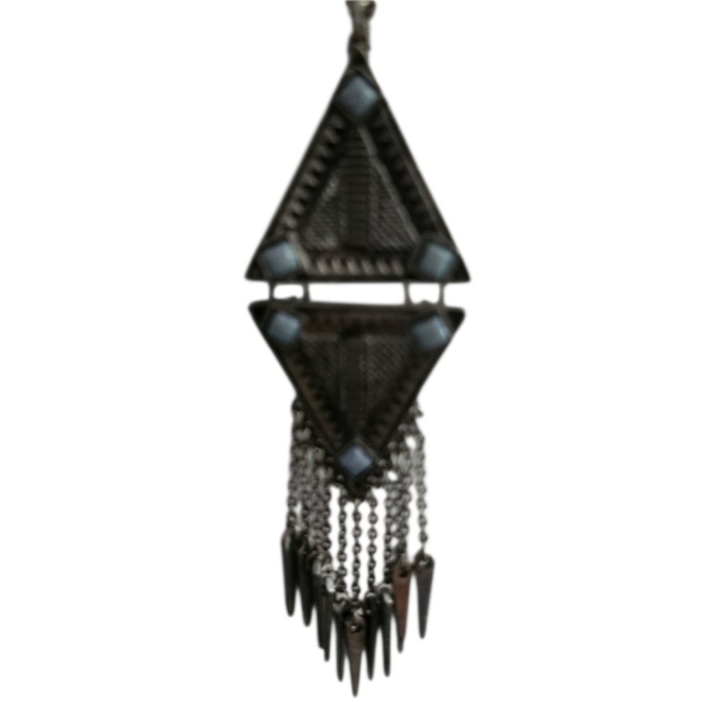 Silvertone Pendant Necklace